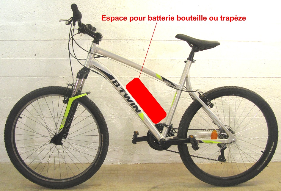 Batterie vélo électrique Maratron Silver Fish XH259 - 25,9V / 12Ah